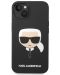 Калъф Karl Lagerfeld - MS Karl Head, iPhone 14 Plus, черен - 1t